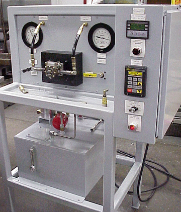 Flow & Pressure Fuel Pump Test Stand 